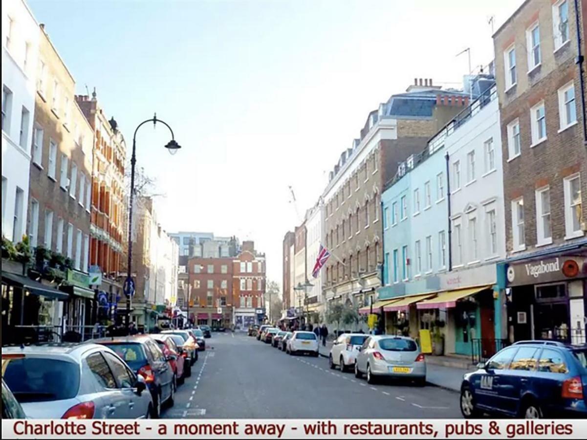Superb Central Modern 3Bed 2Bath With Wifi, Trendy Fitzrovia W1 By Oxford Street Affable Informative Host London Bagian luar foto