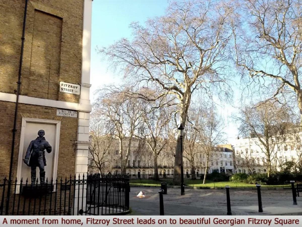 Superb Central Modern 3Bed 2Bath With Wifi, Trendy Fitzrovia W1 By Oxford Street Affable Informative Host London Bagian luar foto