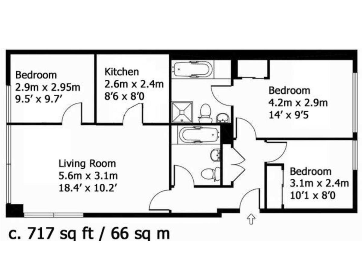 Superb Central Modern 3Bed 2Bath With Wifi, Trendy Fitzrovia W1 By Oxford Street Affable Informative Host London Bagian luar foto